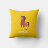 ゾーラ馬 クッション (裏面)