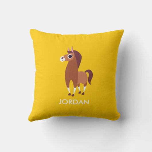 ゾーラ馬 クッション (裏面)