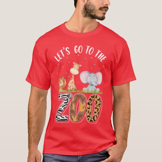ゾーリップ 誕生日 動物好きな友達 Tシャツ (正面)