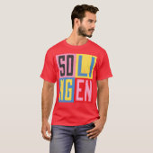 ゾーリンゲン市デザイン友達 Tシャツ (正面フル)