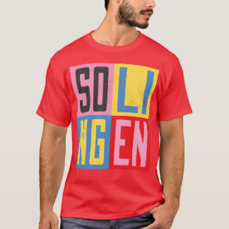 ゾーリンゲン市デザイン友達 Tシャツ