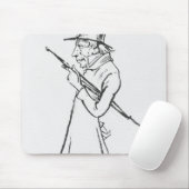 ゾーレンAabye Kierkegaardの風刺漫画 マウスパッド (マウス)