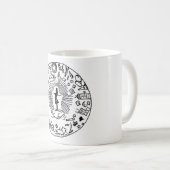 "ゾーレンKIERKEGAARDおよび海賊の出来事" コーヒーマグカップ (正面右)