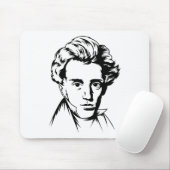 ゾーレンKierkegaardの哲学のexistentialistのportra マウスパッド (マウス)