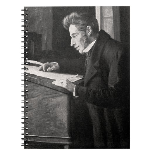 "ゾーレンKIERKEGAARD" ノートブック (正面)