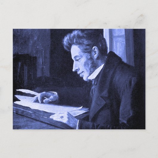 "ゾーレンKIERKEGAARD" ポストカード (正面)