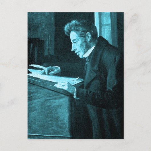 "ゾーレンKIERKEGAARD" ポストカード (正面)