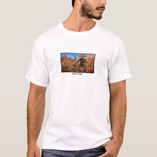 ゾーンへの列車 Tシャツ (正面)
