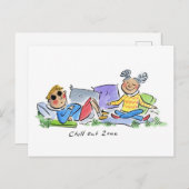 ゾーンを冷やす ポストカード (正面/裏面)