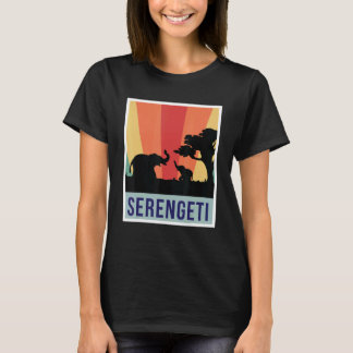 ゾーンズサファリナショナルパークセレンゲティ土産 Tシャツ