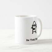 ゾーン内のスリーアイボット コーヒーマグカップ (正面右)