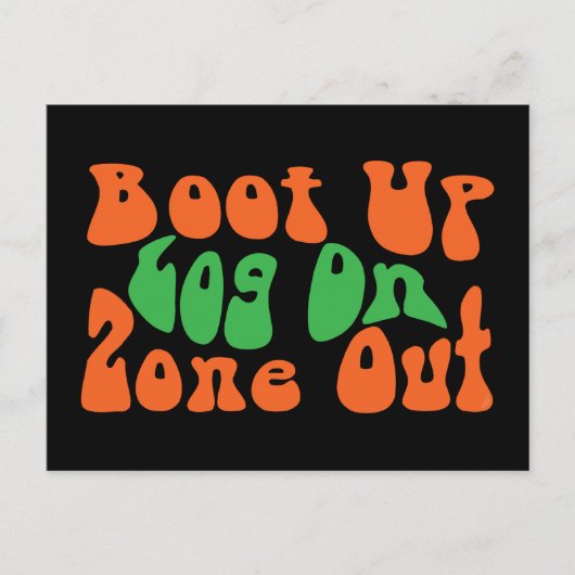 ゾーン外! ポストカード (正面)