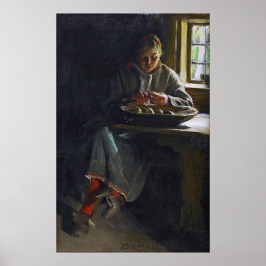 ゾーン – ジャガイモの皮むき ポスター (正面)