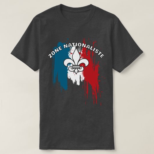 ゾーン・ナショナリスト Tシャツ (デザイン正面)