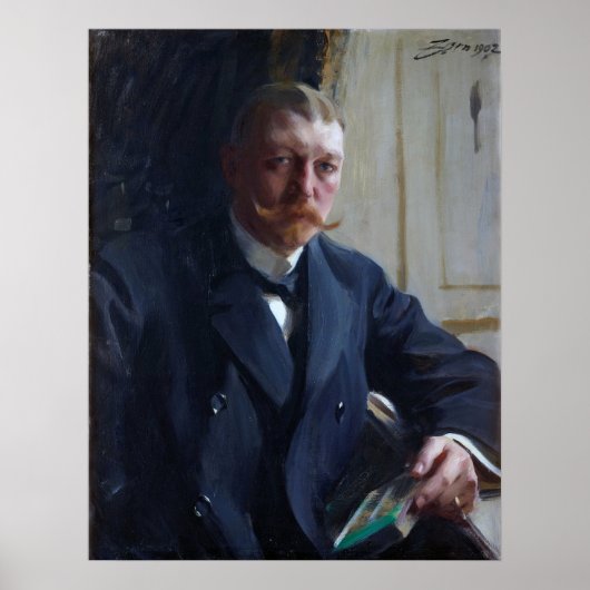 ゾーン – フランツ・ハイスポートレート1902 ポスター (正面)