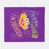 ゾー誇りを持ったイ フリースブランケット (正面(横))