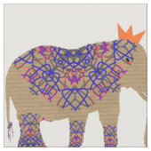 ゾ飾ウキュートな奇怪なおもしろい ファブリック (クローズアップ)