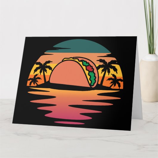 タおもしろいコサマーバケーション島：シンコ・デ・マヨ カード (正面)