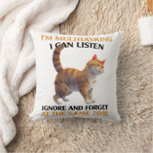 タおもしろい数々のスク猫ことわざ クッション (ブランケット)