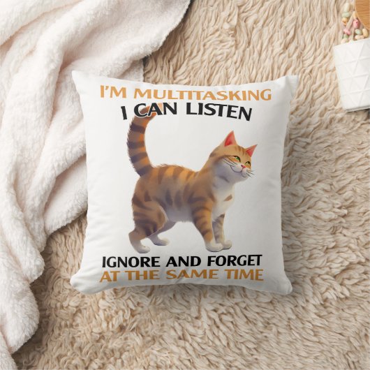 タおもしろい数々のスク猫ことわざ クッション (ブランケット)