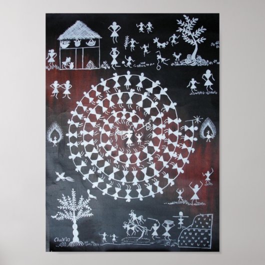 タア伝統的ラダンス ポスター (正面)