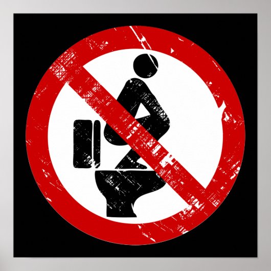 タイおもしろいの看板に足⚠なし⚠ ポスター (正面)