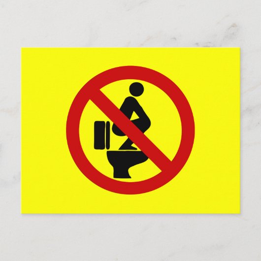 タイおもしろいの看板に足⚠なし⚠ ポストカード (正面)