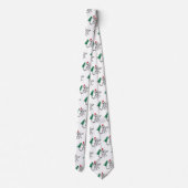 タイおもしろいサンタヘッジホッグ ネクタイ (裏面)