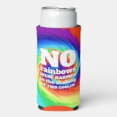 タイおもしろいダイの虹が傷つけられなかった… スリム缶クーラー (Seltzer正面)