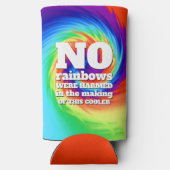 タイおもしろいダイの虹が傷つけられなかった… スリム缶クーラー (裏面)