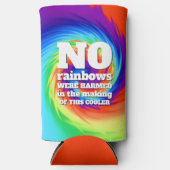 タイおもしろいダイの虹が傷つけられなかった… スリム缶クーラー (正面)