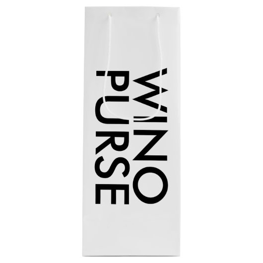 タイおもしろいプウィノの財布トートワイン抱き枕 ワインギフトバッグ (正面)