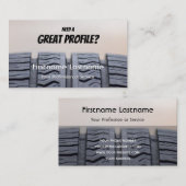 タイおもしろいヤのフィッターとホイールの専門家のチューニング 名刺 (正面/裏面)