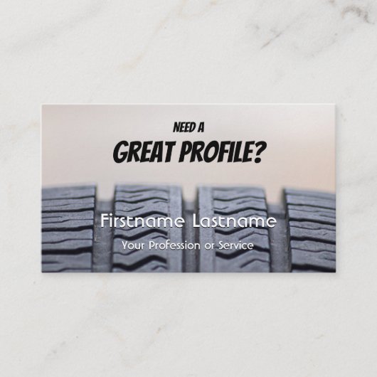 タイおもしろいヤのフィッターとホイールの専門家のチューニング 名刺 (正面)