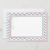 タイおよびチュチュの性はサンキューカードを明らかにします サンキューカード (裏面)