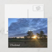 タイからのご挨拶 ポストカード (正面/裏面)