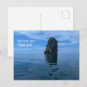 タイからの挨拶 ポストカード (正面/裏面)