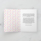 タイかわいらしプと明メリーるい折り畳み休日 シーズンカード (内部)