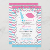 タイかチュチュのベビーシャワーの招待状 招待状 (正面/裏面)