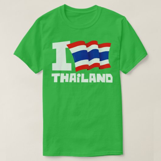 タイが大好き2 Tシャツ (デザイン正面)