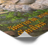 タイで富を提供วัดผาลาด (สกทาคามี) ポスター (角)