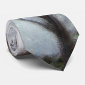 タイにある調子を与えている油絵"カラス" HDR ネクタイ (ロール)