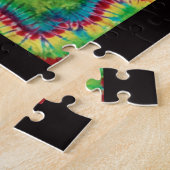 タイによって染められる"飛行眼球"のパズル ジグソーパズル (側面)