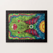 タイによって染められる"飛行眼球"のパズル ジグソーパズル (横)