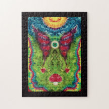 タイによって染められる"飛行眼球"のパズル