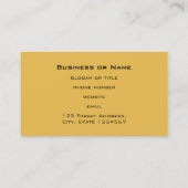 タイのアジアゾウ白熱［赤熱］光を放つズ 名刺 (裏面)