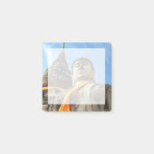 タイのアユタヤの大仏 ポストイット (正面)