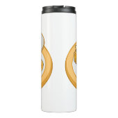 タイのエビ財布の漫画イラストレーション タンブラー (裏面)