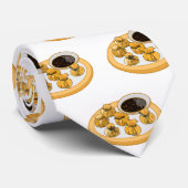 タイのエビ財布の漫画イラストレーション ネクタイ (ロール)