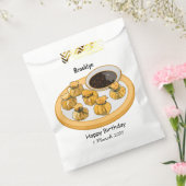 タイのエビ財布の漫画イラストレーション フェイバーバッグ (封をした状態)